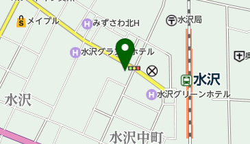 わたぼうし 水沢店の地図画像