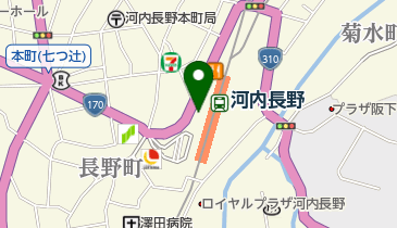 アルヘイム 河内長野店の地図画像