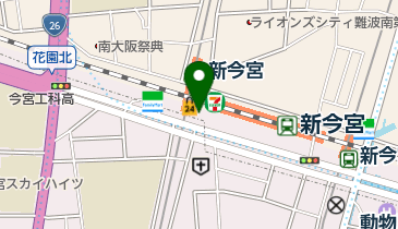 アルヘイム 新今宮駅店の地図画像