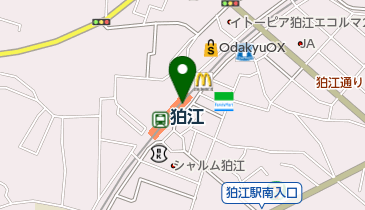 HOKUO 狛江店の地図画像