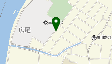 スポーツコミュニティー市川浦安の地図画像