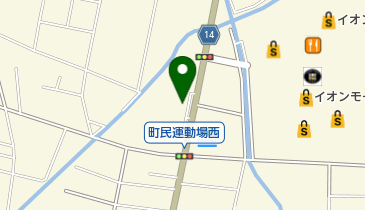 木曽川フットサル工場の地図画像