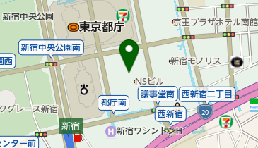 NSイベントホールの地図画像