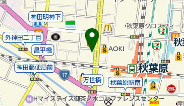 廣瀬無線電機株式会社 レンタルホールの地図画像