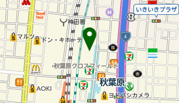 AKIBA PLAZA(アキバ プラザ)の地図画像