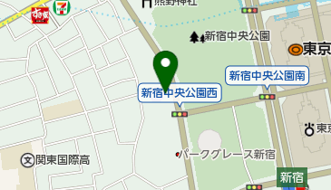 新宿ニューシティホテルの地図画像