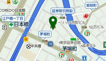 SPACE Search(スペース サーチ) 茅場町第2ルーム(貸会議室)の地図画像