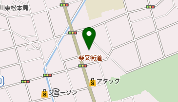 すがわら動物病院の地図画像