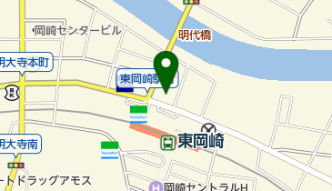 オンディーヌ 岡崎店の地図画像
