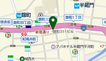 SPACE Search(スペース サーチ) 麹町第9-11ルーム 貸会議室の地図画像