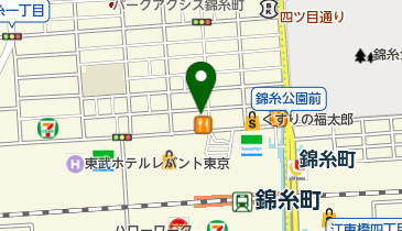 SPACE Search(スペース サーチ) 錦糸町第4ルーム 貸会議室の地図画像