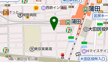 SPACE Search(スペース サーチ) 蒲田第1ルーム 貸会議室の地図画像