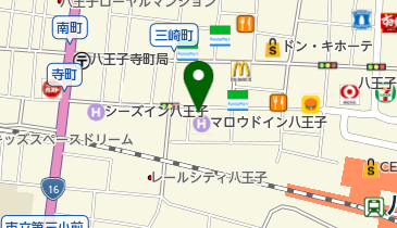 マロウドイン八王子 宴会・会議室の地図画像