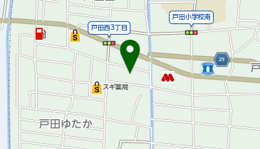 アオキスーパー 戸田店の地図画像