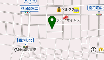 グループホーム みんなの家・南花畑の地図画像