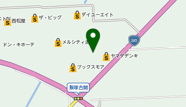 ザ・ビッグ 潟上店の地図画像