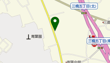 ファーマー&パティスリーカフェ ミルティーユの地図画像