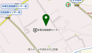 東京都東村山ナーシングホームの地図画像