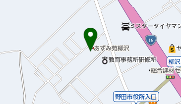 あずみ苑 グランデ柳沢の地図画像