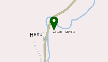 指定介護老人福祉施設 桧原苑の地図画像