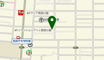 Cアミーユ長居公園の地図画像