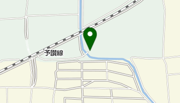 松前町国体記念ホッケー公園 ホッケー場の地図画像