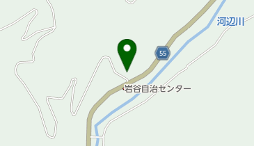 岩谷ふれあい広場の地図画像