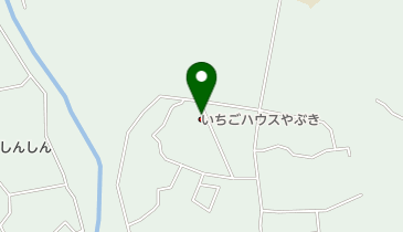 いちごハウスやぶきの地図画像