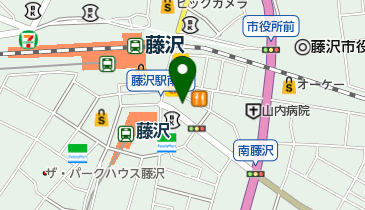 湘南美容クリニック 湘南藤沢院の地図画像