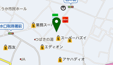 スーパーハズイ 水口店の地図画像