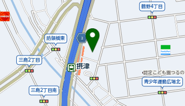PACHINKO&SLOT(パチンコ&スロット)123摂津店の地図画像
