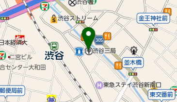 Lightningspot Shibuya(ライトニング スポット シブヤ)の地図画像