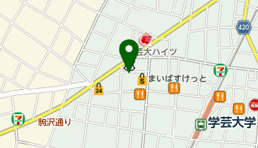 enu TOKYO(エヌ トーキョー)の地図画像