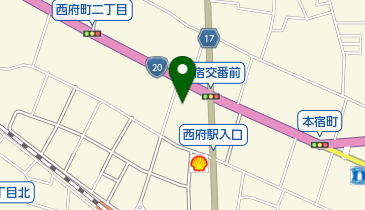 おうちDEPO(デポ) 府中店の地図画像