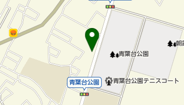 フットサルクラブ朝霞の地図画像