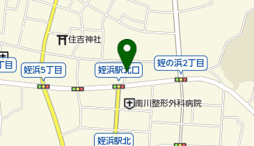 あこめの浜の地図画像