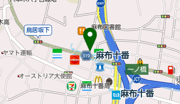 飄香(ピャオシャン) 麻布十番本店の地図画像