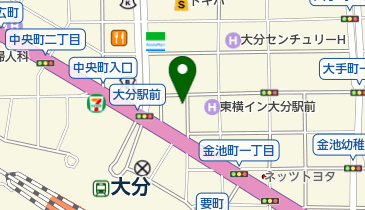 Eyelash Salon Blanc(アイラッシュサロン ブラン) 大分駅前店の地図画像