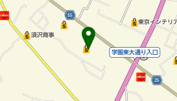 ピナクルロックジム つくば店の地図画像