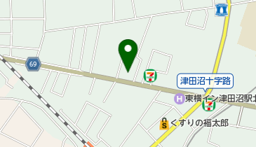 Green Arrow Bouldering Park(グリーン アロー ボルダリング パーク) 津田沼店の地図画像