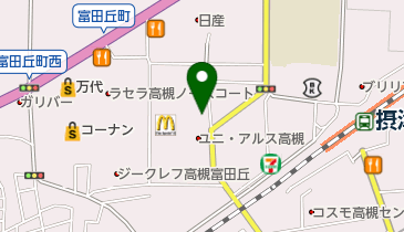 ナカガイ クライミングジム 高槻店の地図画像