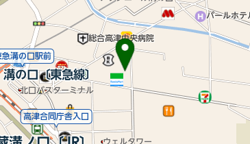 STUDIO NODE(スタジオ ノード) 溝の口店の地図画像