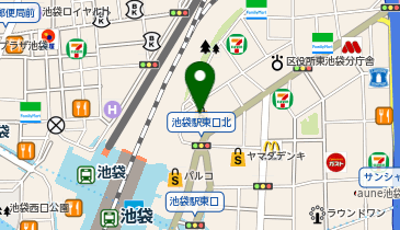 ビックカメラ池袋本店の地図画像