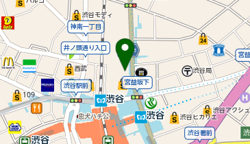 ビックカメラ渋谷東口店 別館の地図画像