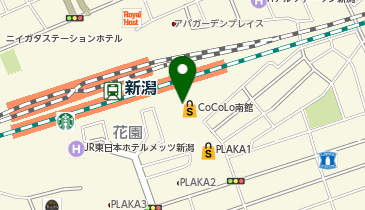 ビックカメラ新潟店の地図画像