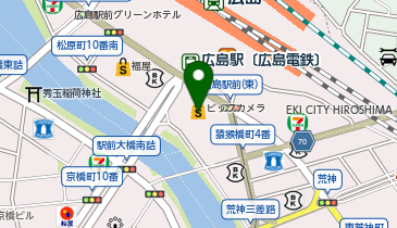 ビックカメラ広島駅前店の地図画像