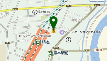 ビックカメラアミュプラザくまもと店の地図画像