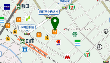 ビックカメラアウトレット&times;ソフマップ町田店の地図画像