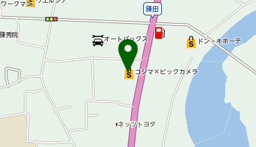 コジマ&times;ビックカメラ福島店の地図画像
