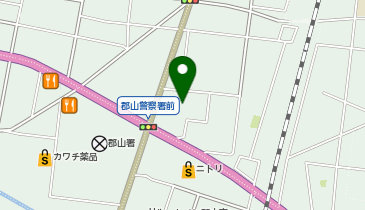 コジマ&times;ビックカメラ郡山店の地図画像